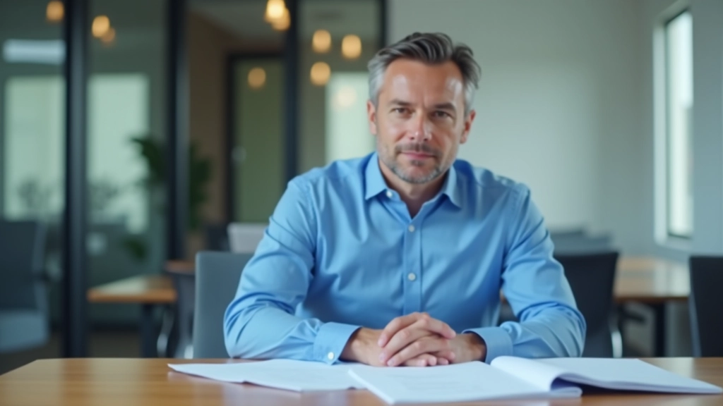 Business owner making strategic decisions at conference table